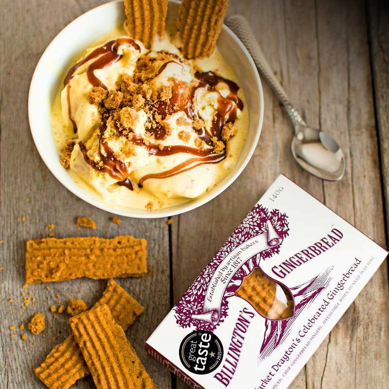 Billington's Gingerbread Ice Cream