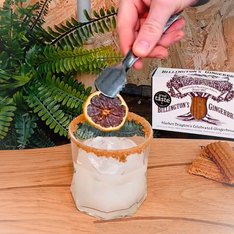 Apple & Honey Gingerbread Gin Sour